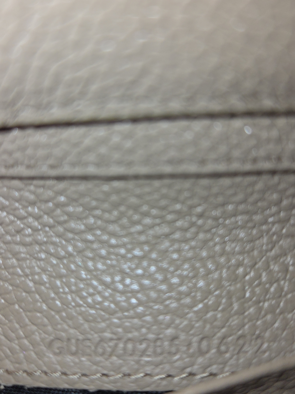 Saint Laurent Beige Leather Compact Wallet with Gold YSL Logo - Picture 2 of 10